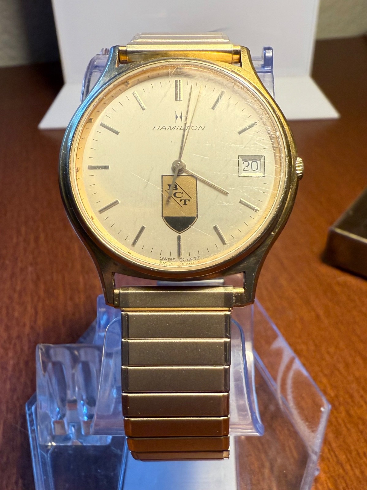 Vintage Hamilton Model 9812 BCT Convention 1990 Watch Working