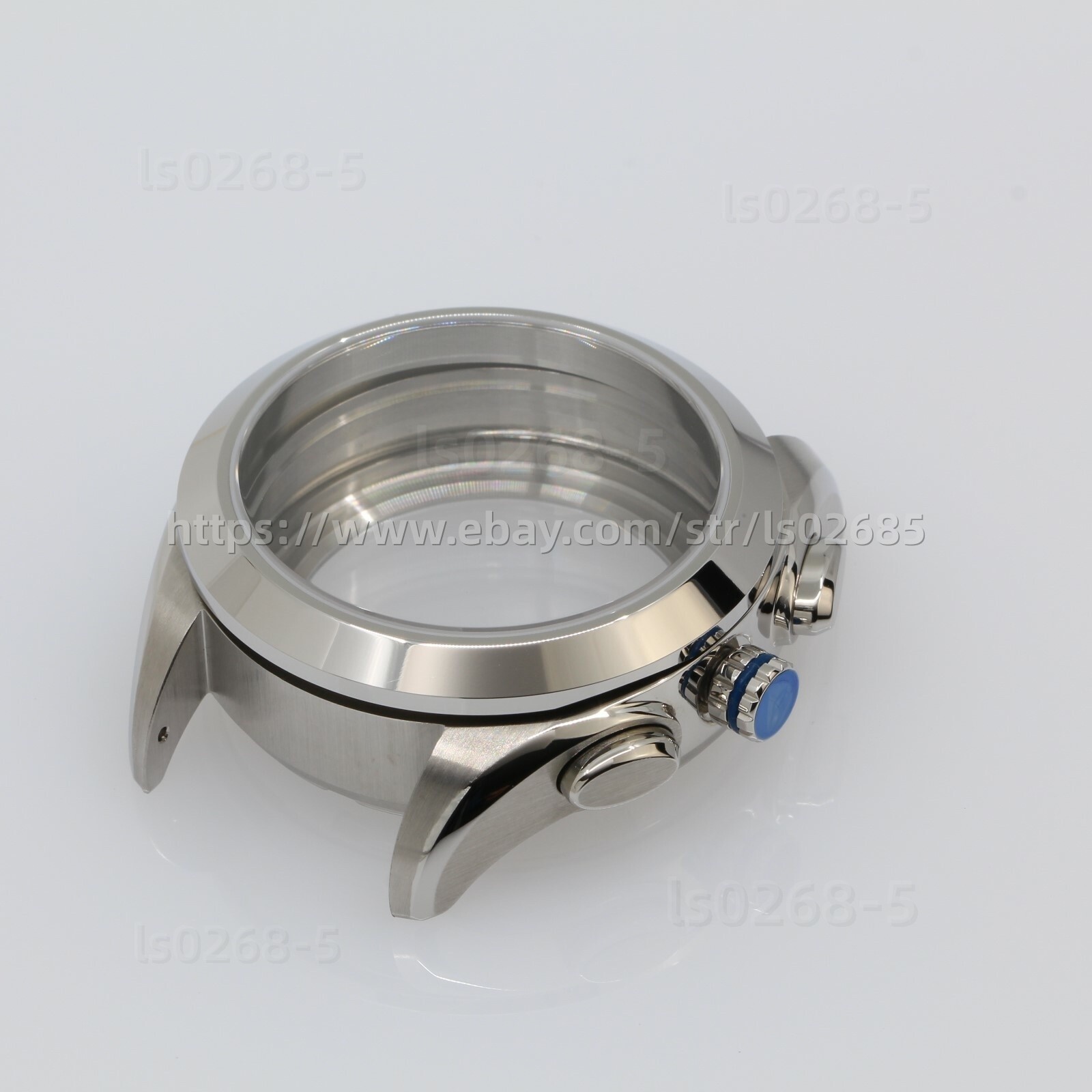 DIY SET for ETA 7750 watch case + dial + hands sapphire 38mm 10ATM NEW