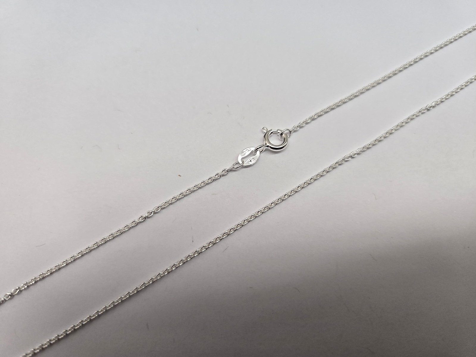 925 Sterling Silver Thin Cable Link Chain Necklace Bracelet 1.5mm 7″ to 30″
