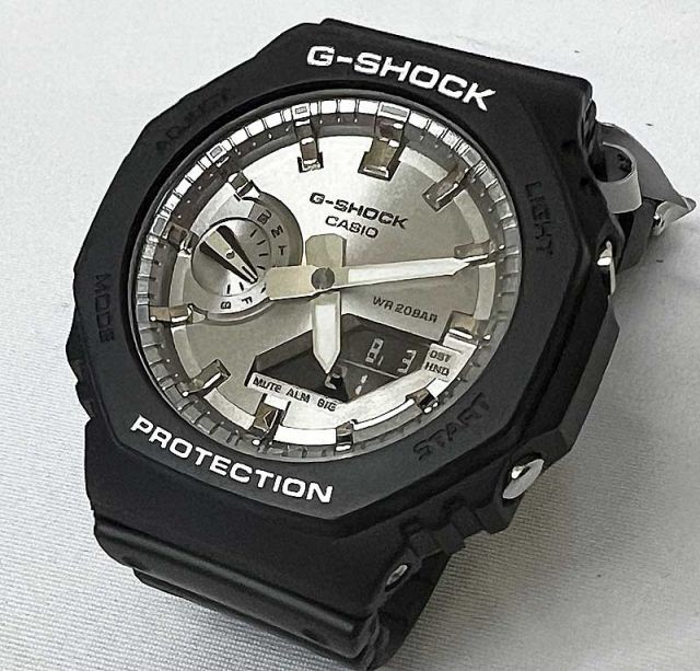 CASIO G SHOCK Carbon Core Guard GA 2100SB 1AJF Men’s Wristwatch Super Illuminato