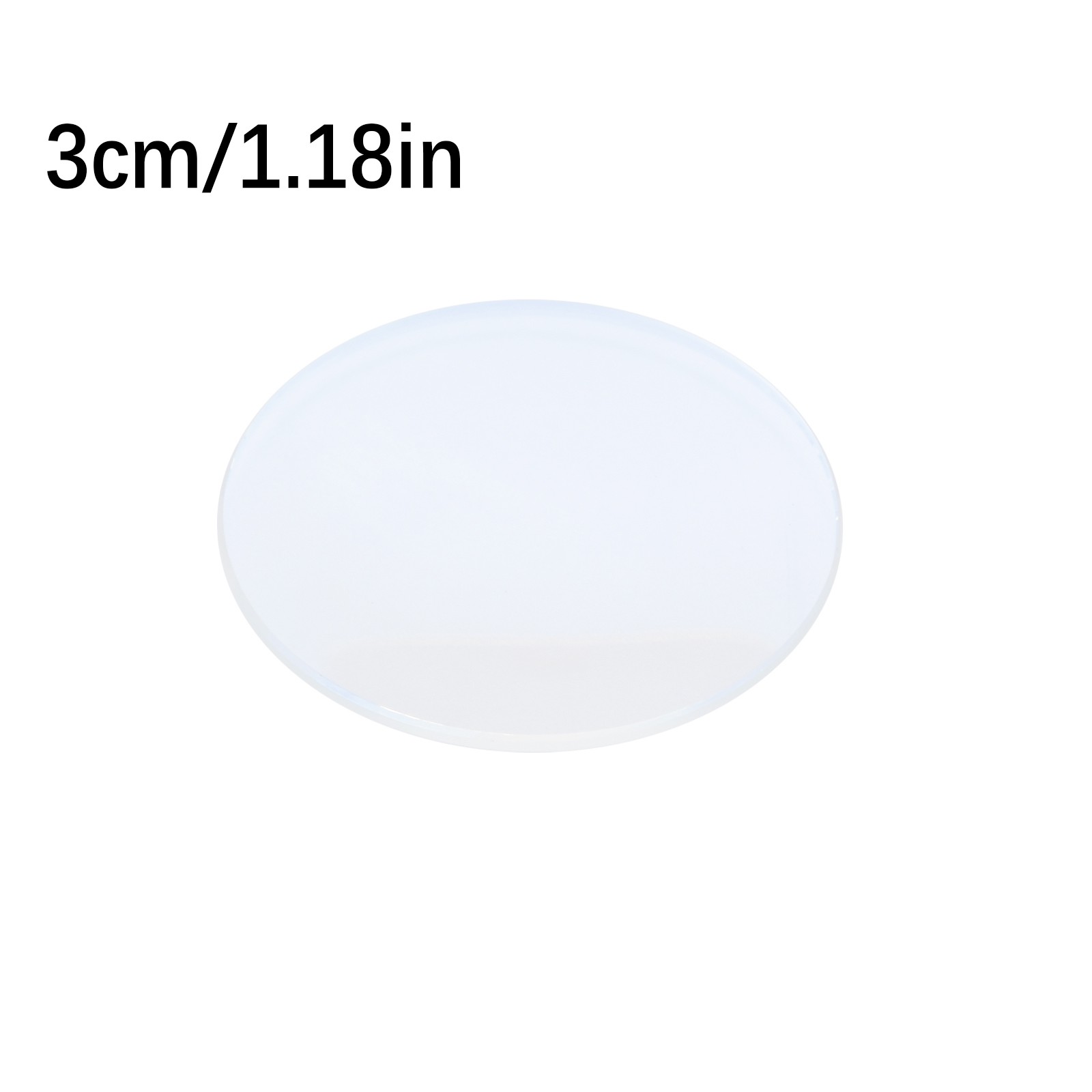 30mm Diameter 1.2mm Blue AR Coated Double Dome Mineral Watch Glass Crystal