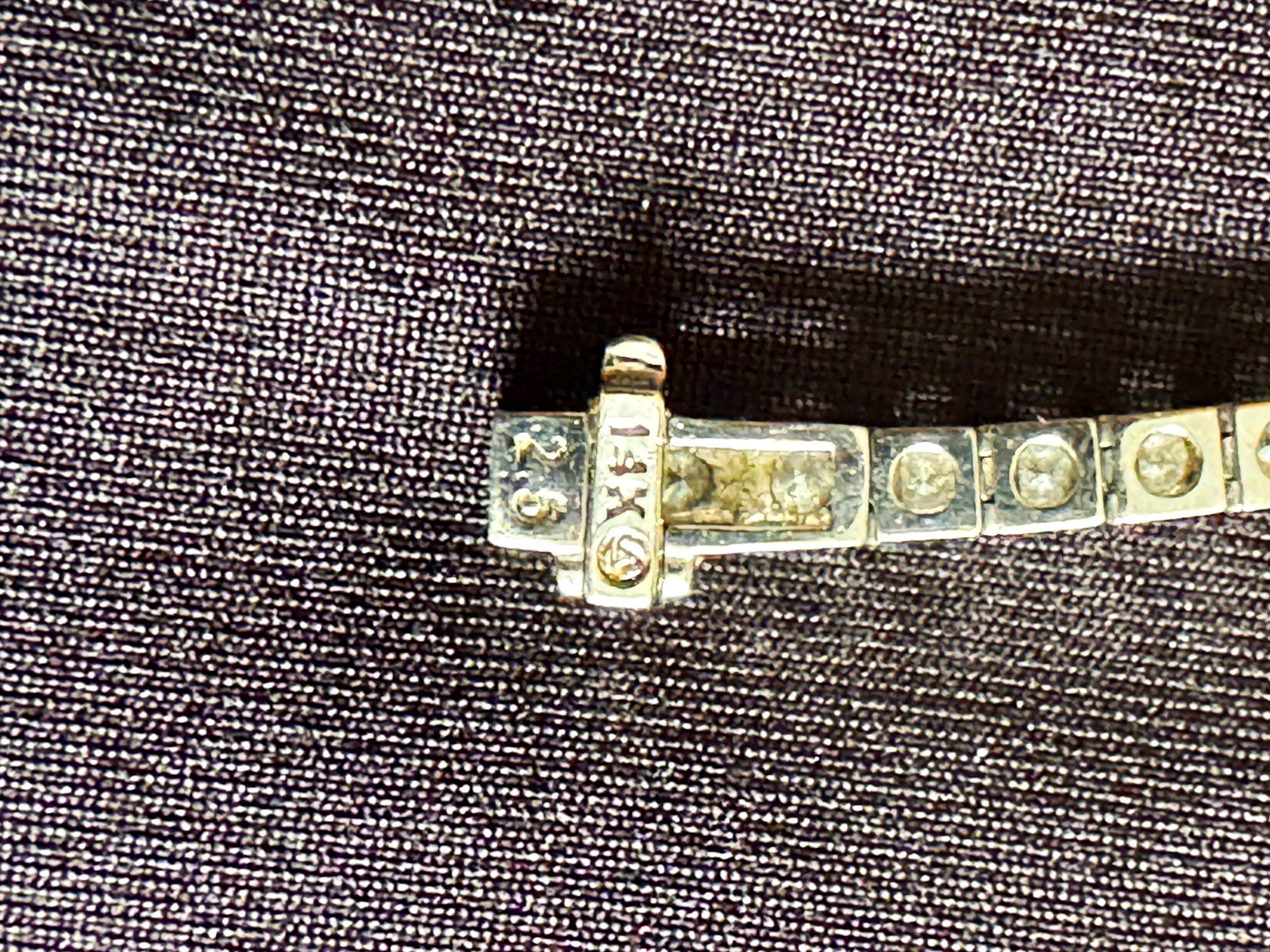 14k White Gold 4.95ctw Diamond Tennis Bracelet 7.5″ Box Clasp IGI