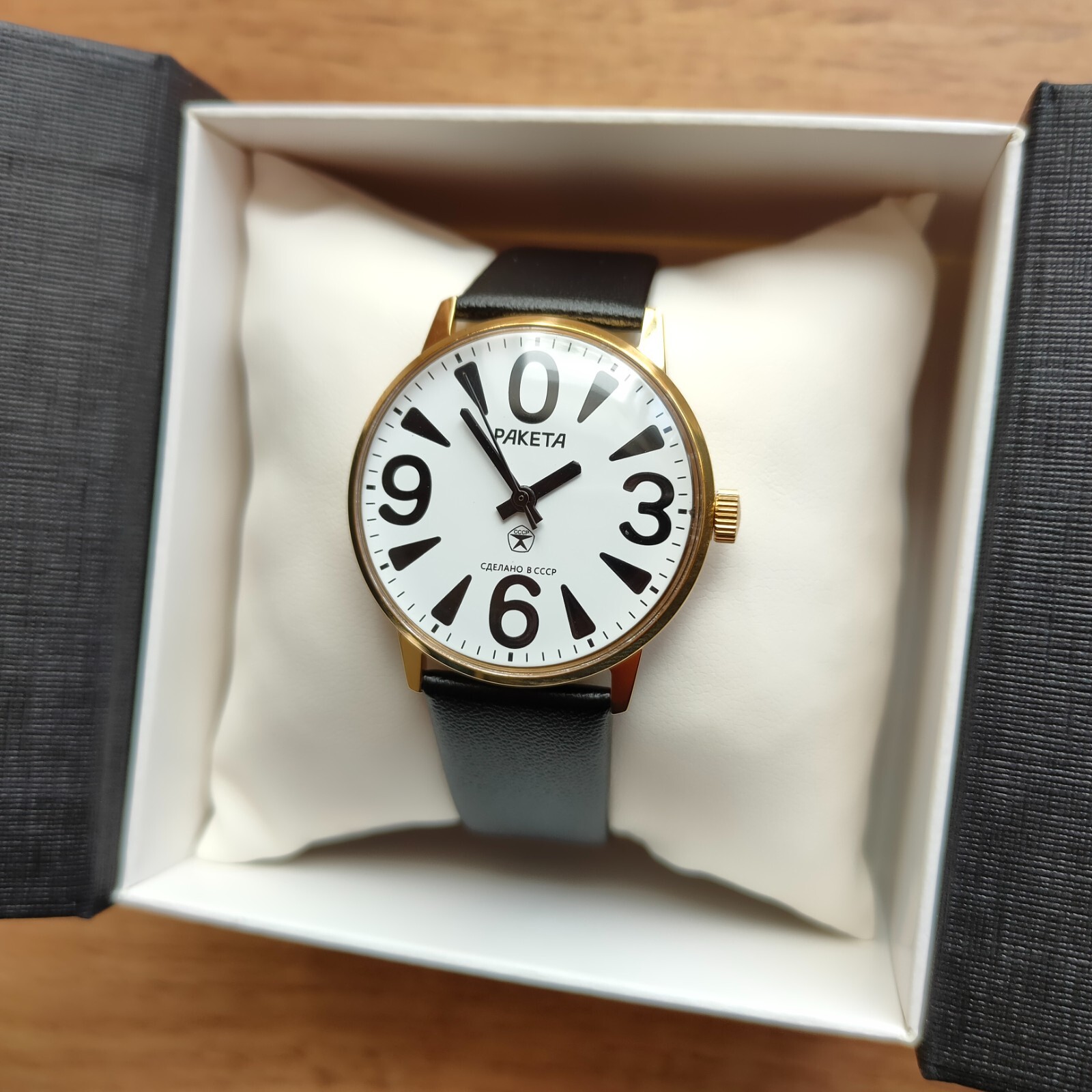 Raketa BIG ZERO mechanical 2609 Raketa small zero raketa 0 white watch