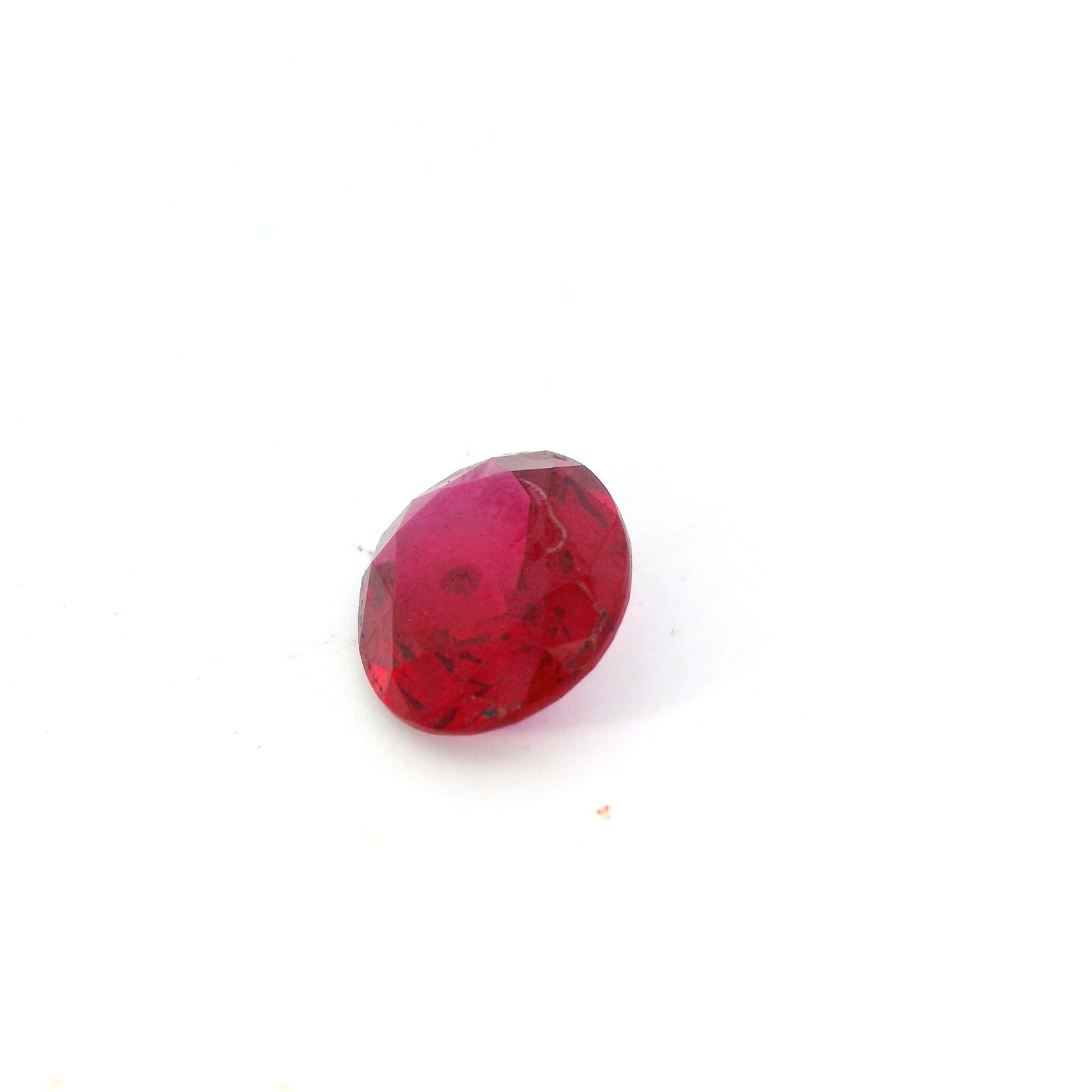 5.33ct Oval Cut Loose Lab Created Ruby 12.0 x 10.0mm