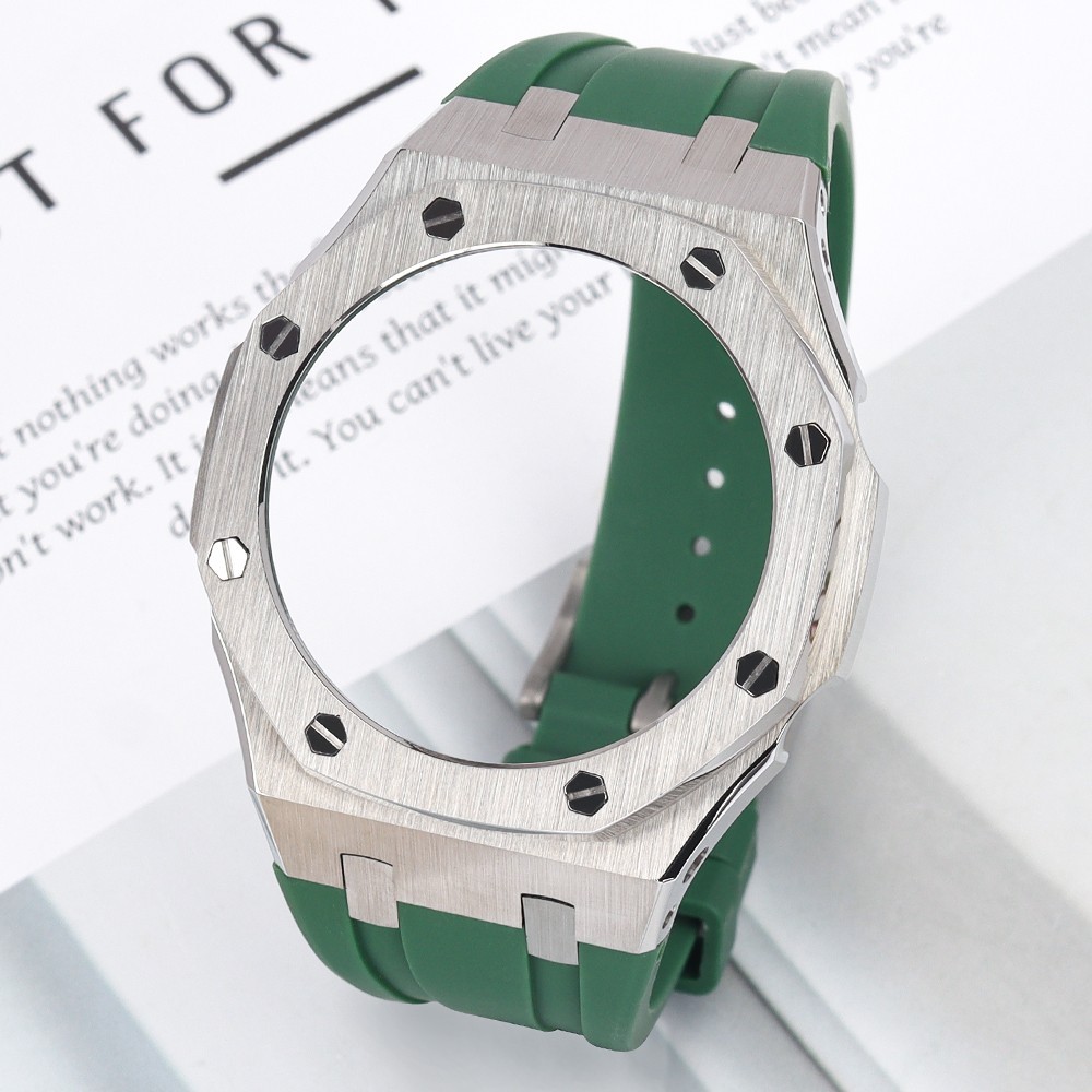 44.60mm Steel Watch Case Strap 10ATM For GA-2100 GMA-S2100 G-SHOCK Quartz Watch