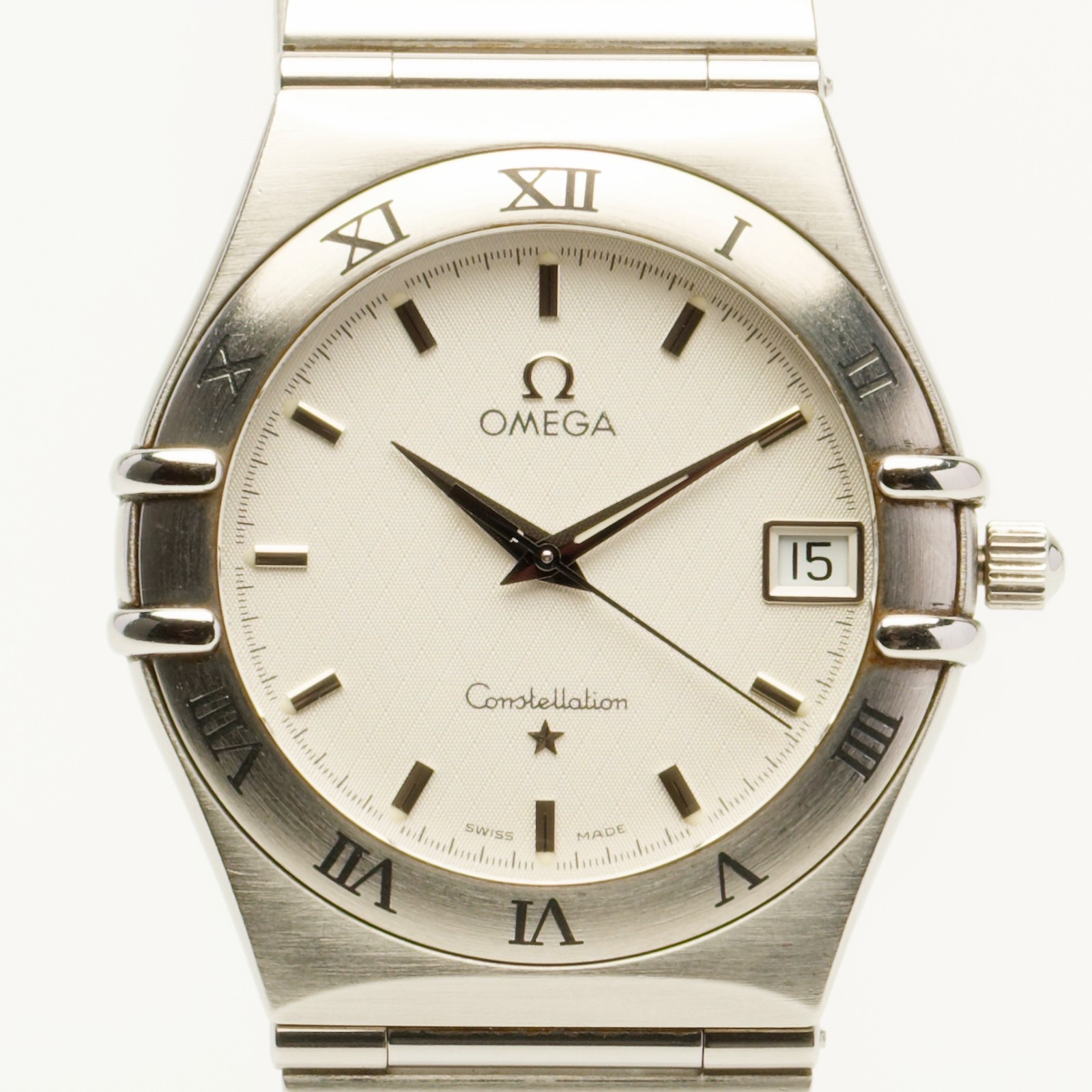 [Full Set] OMEGA Constellation 15123000 Cal.1532 34mm White Quartz Men’s Watch