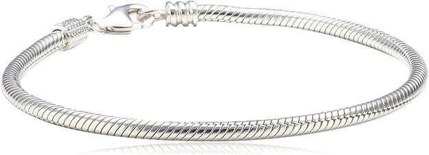 New Chamilia 7.9″ 20cm Bead Bracelet Sterling Silver AA-4 Lobster Claw