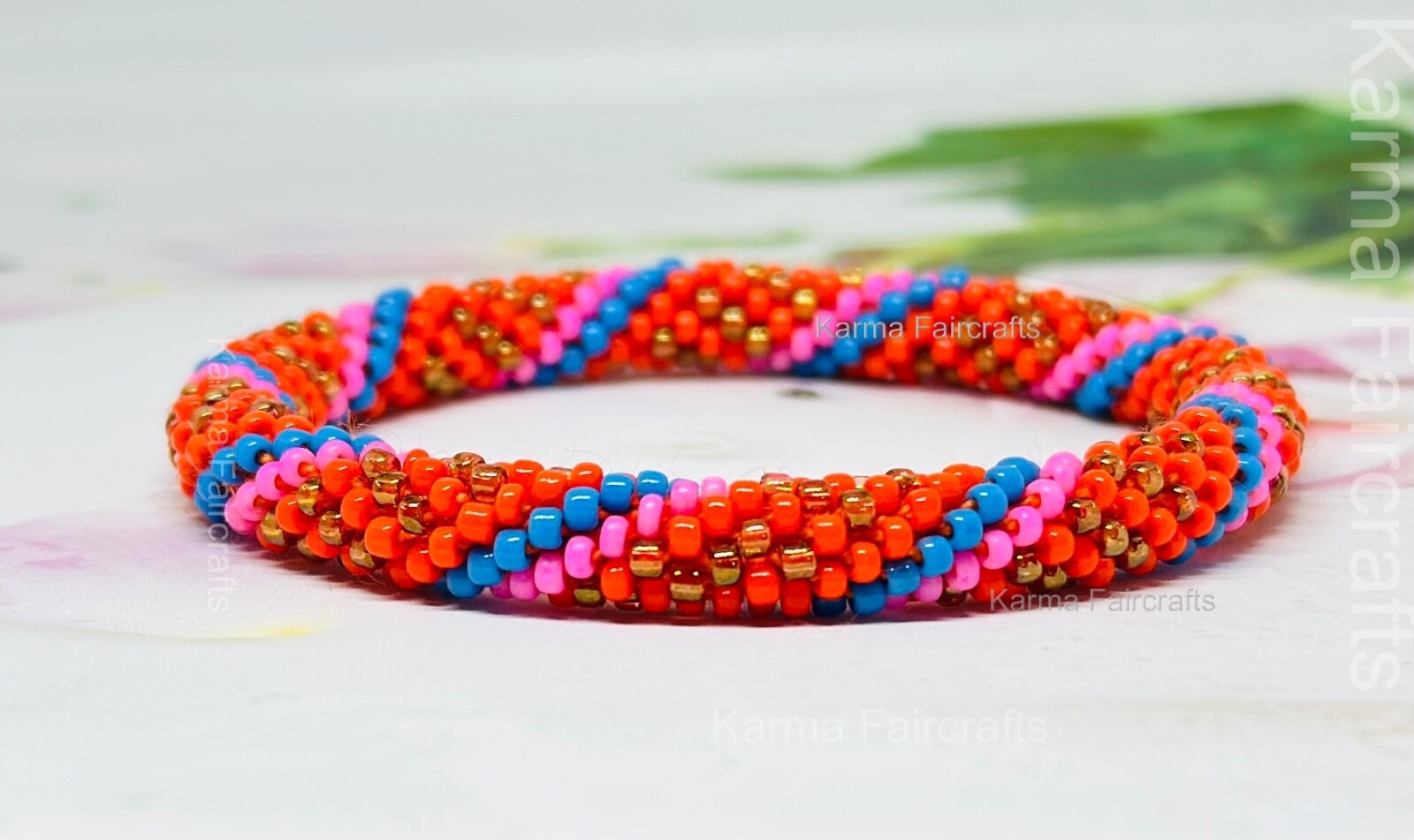 Nepal Beaded Bracelet Colorful Seed Beads Bracelets Hand Crocheted Buy2get1free