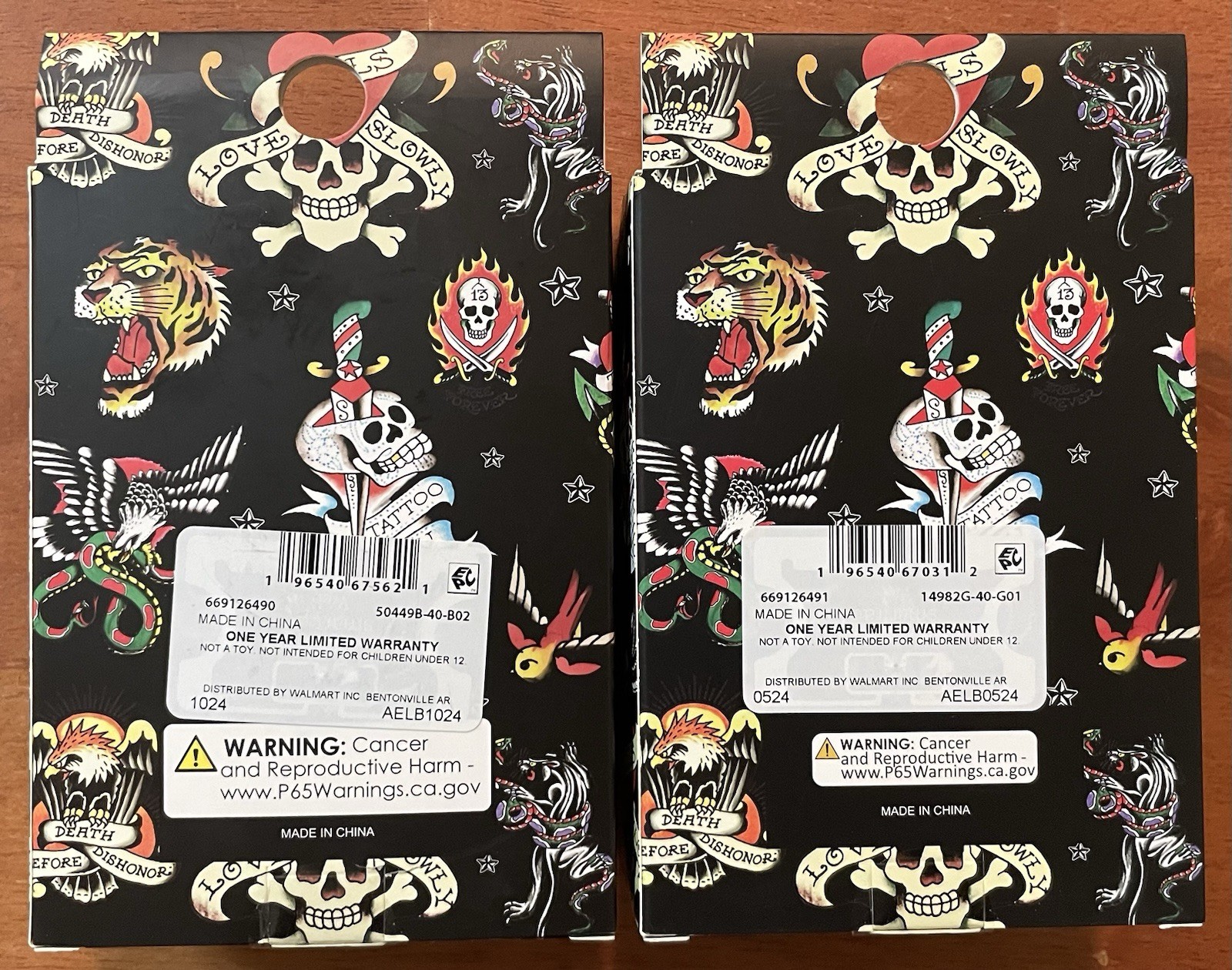 Ed Hardy Male & Female Watch Set