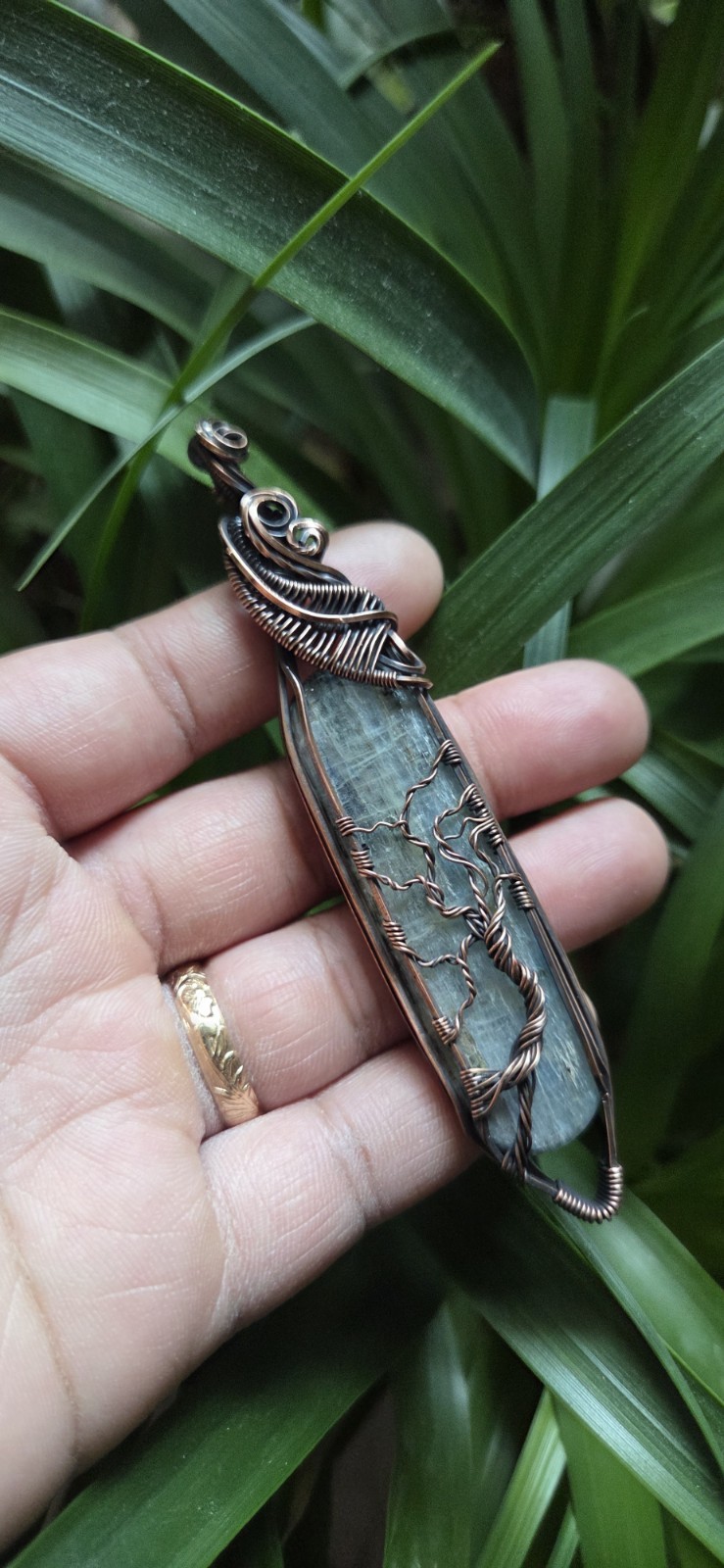 Blue Kyanite Necklace