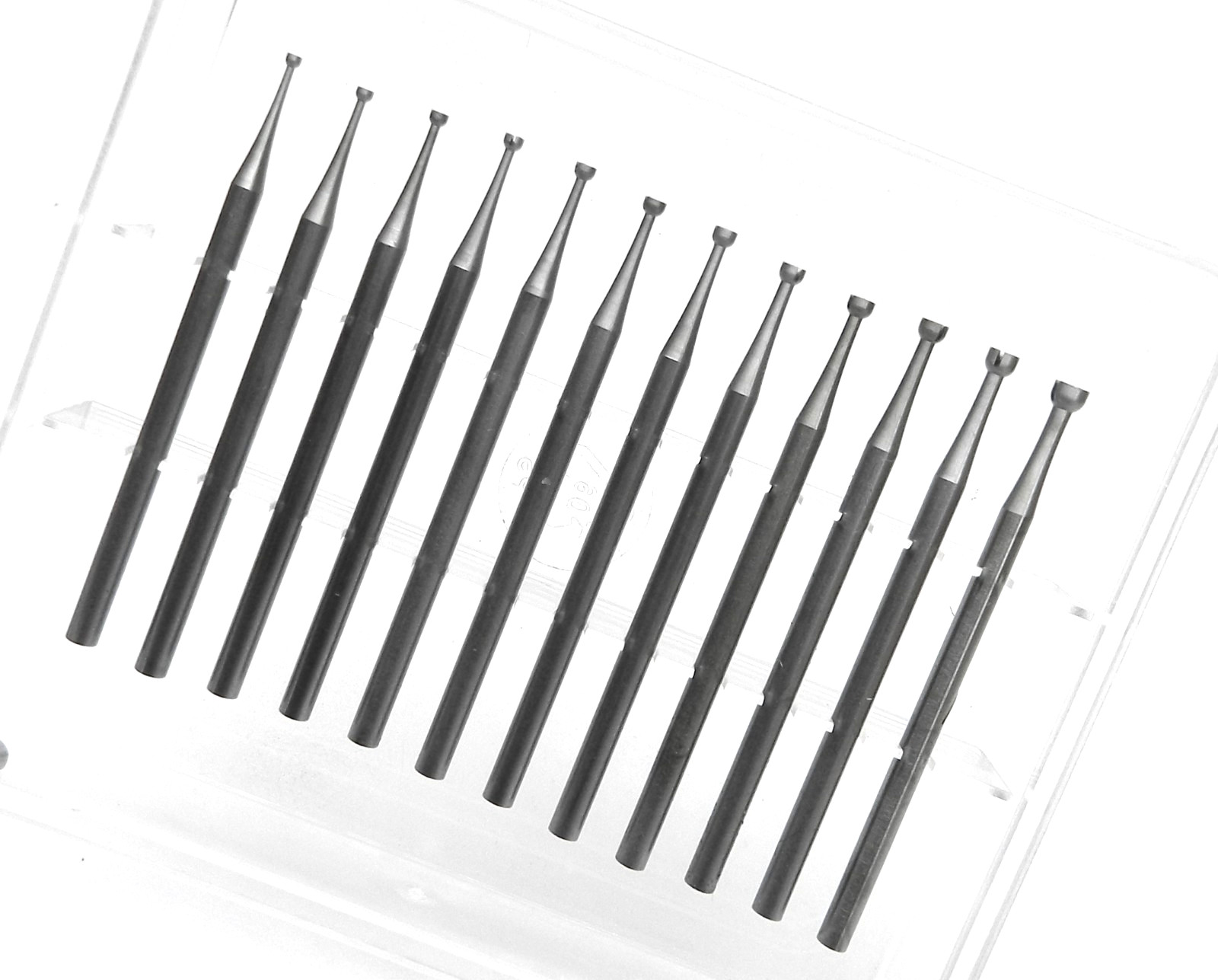 Cup Bur Twin Cut CC Fast Cut Assortment Set 12 Burs 008-023 Germany