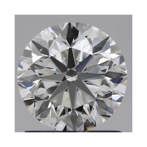 Charles and Colvard 6.5mm Round Forever One DEF Hearts & Arrows Moissanite wCard