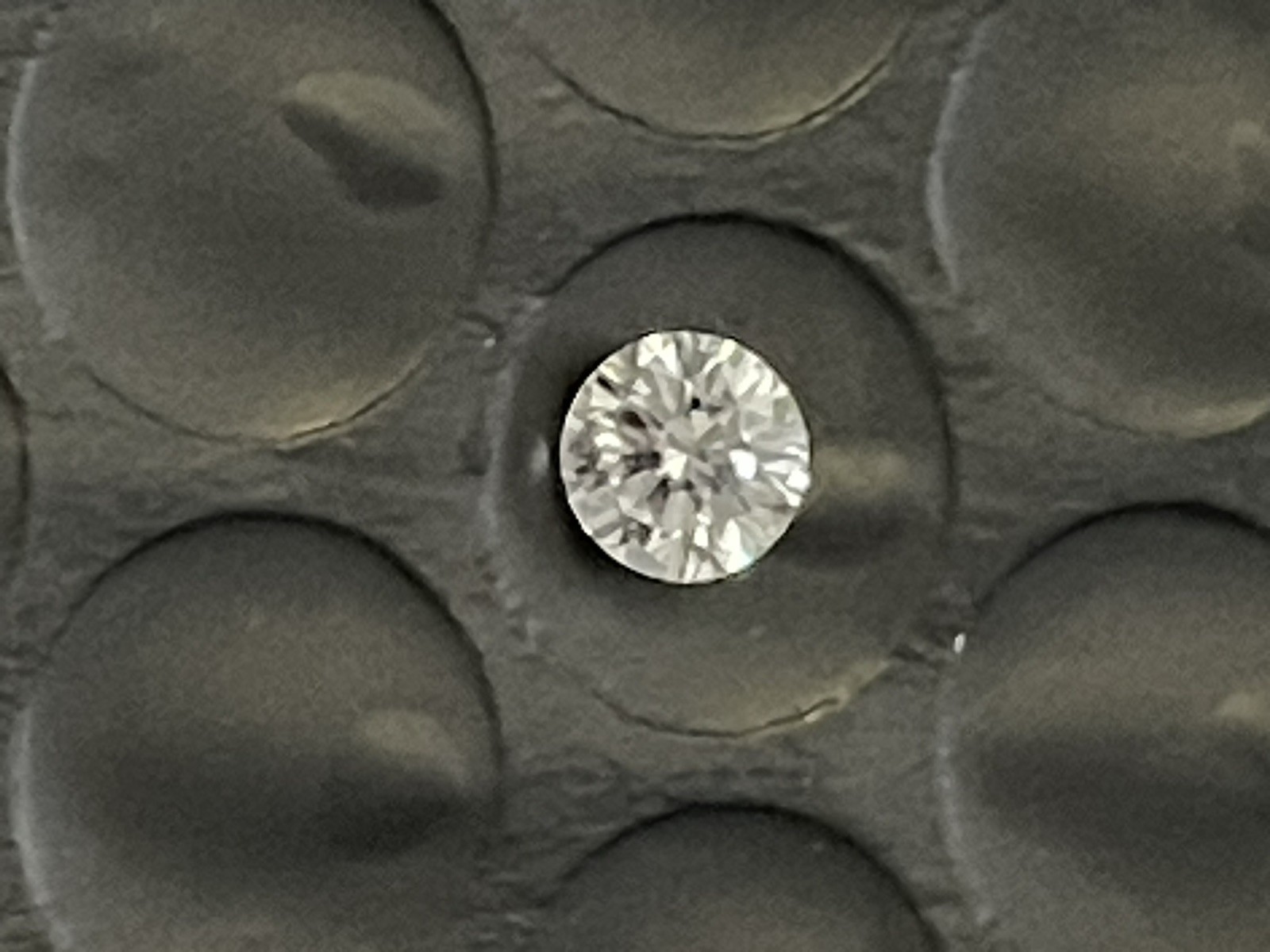 Round Cut Lab Grown serial numbered 0.25 Carat