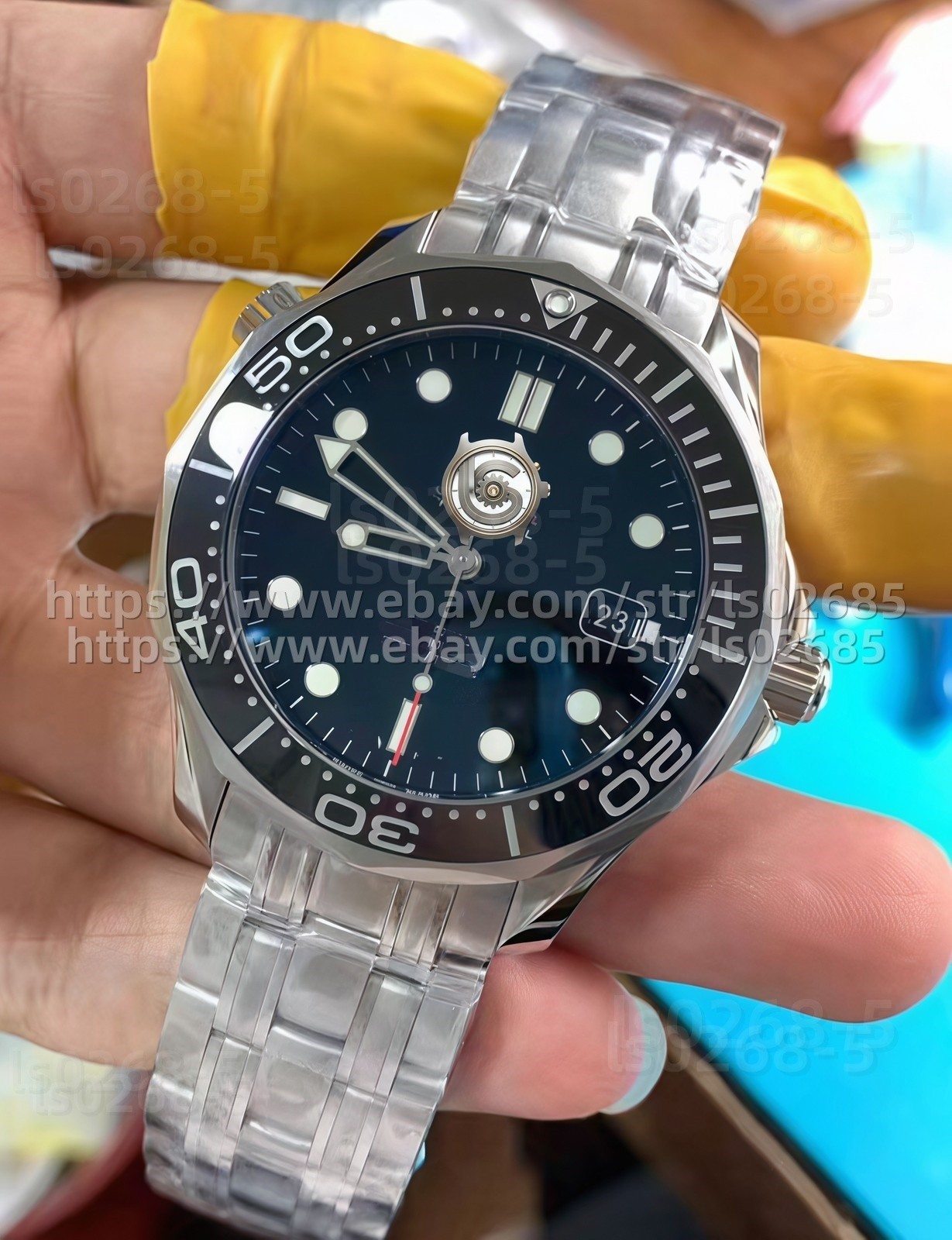 DIY watch steel case kit, suitable for 2824/2892 movements