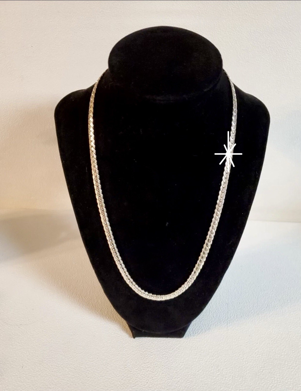 20” Franco Cuban Style Silver S925 (925) Necklace Wide 20g 0.71oz Unisex Men’s