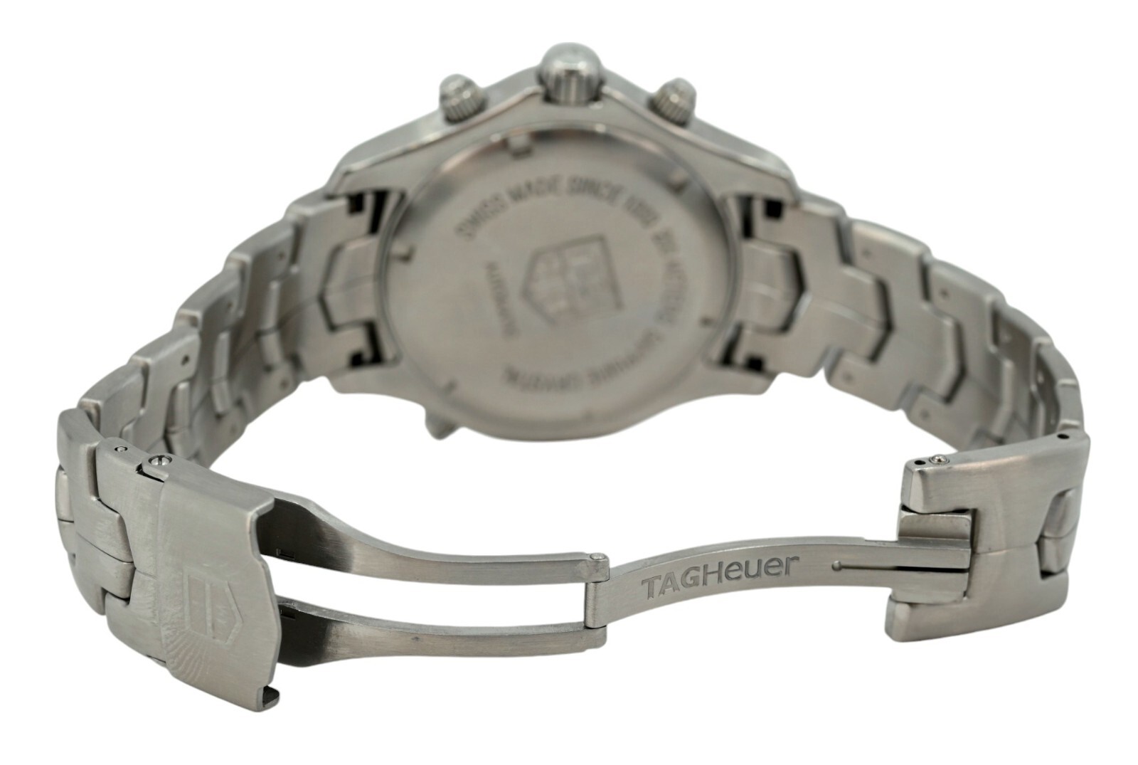 Men’s 41mm Tag Heuer LINK Automatic LE Tiger Woods GMT SS Watch! Ref: WJF2115!
