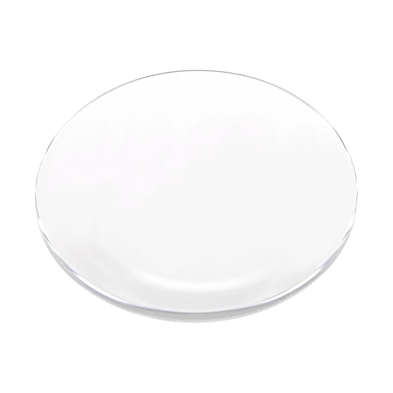 Watch Glass Sapphire Crystal Lens Single Dome 33mm Dia. 1.3mm Thickness Clear