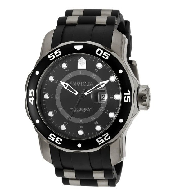 Invicta Pro Diver SCUBA Swiss Ronda 515.24H Caliber Men’s Watch – 48mm, Black