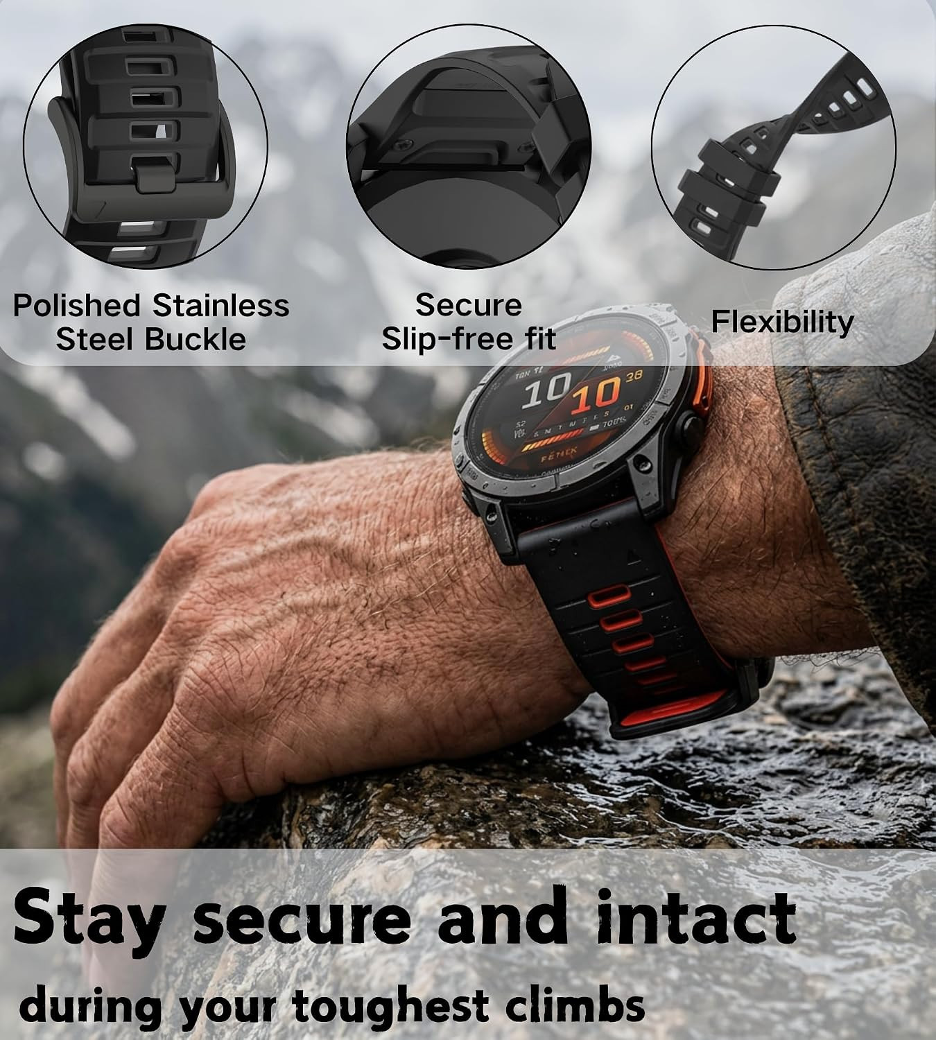 22Mm Quickfit Watch Bands for Garmin Fenix 8 47Mm 7 Pro Sapphire Solar 6 5 Epix