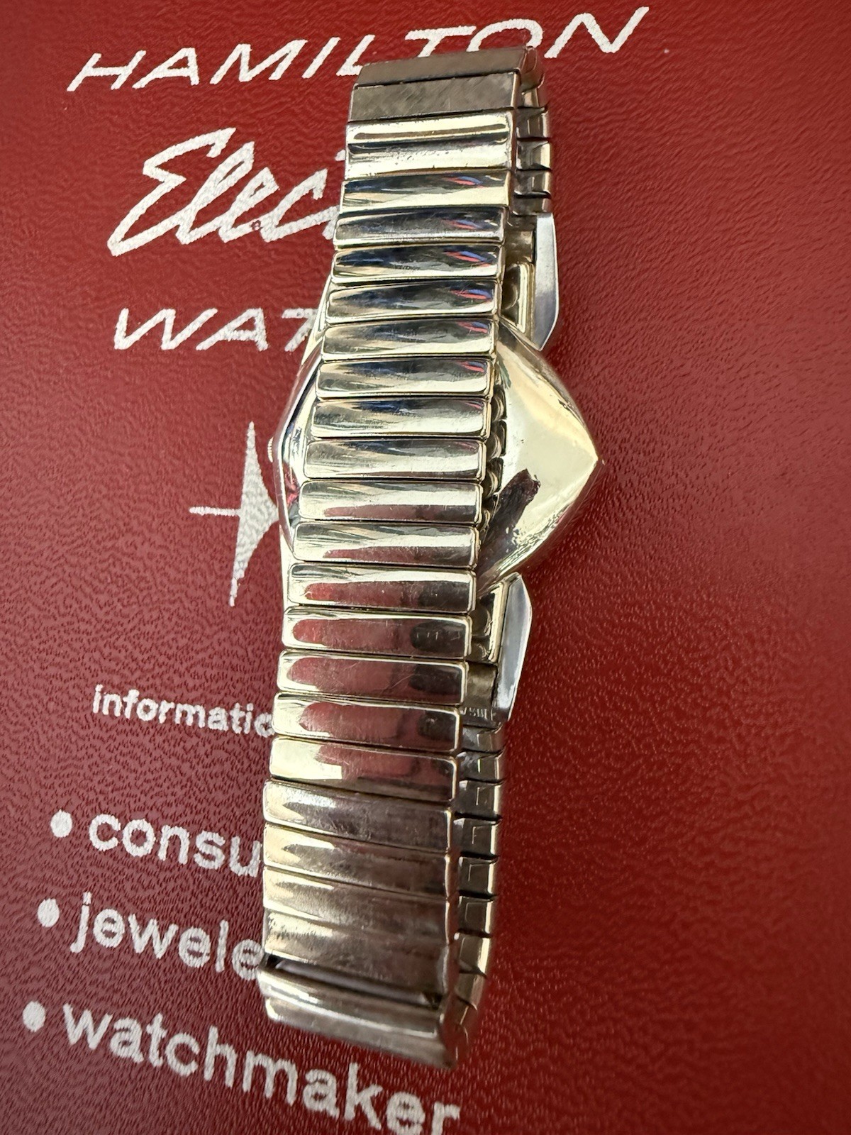 1960’s Hamilton Electric Watch PACER-Refurbished 505 NEW CONTACT-1 YEAR WARRANTY