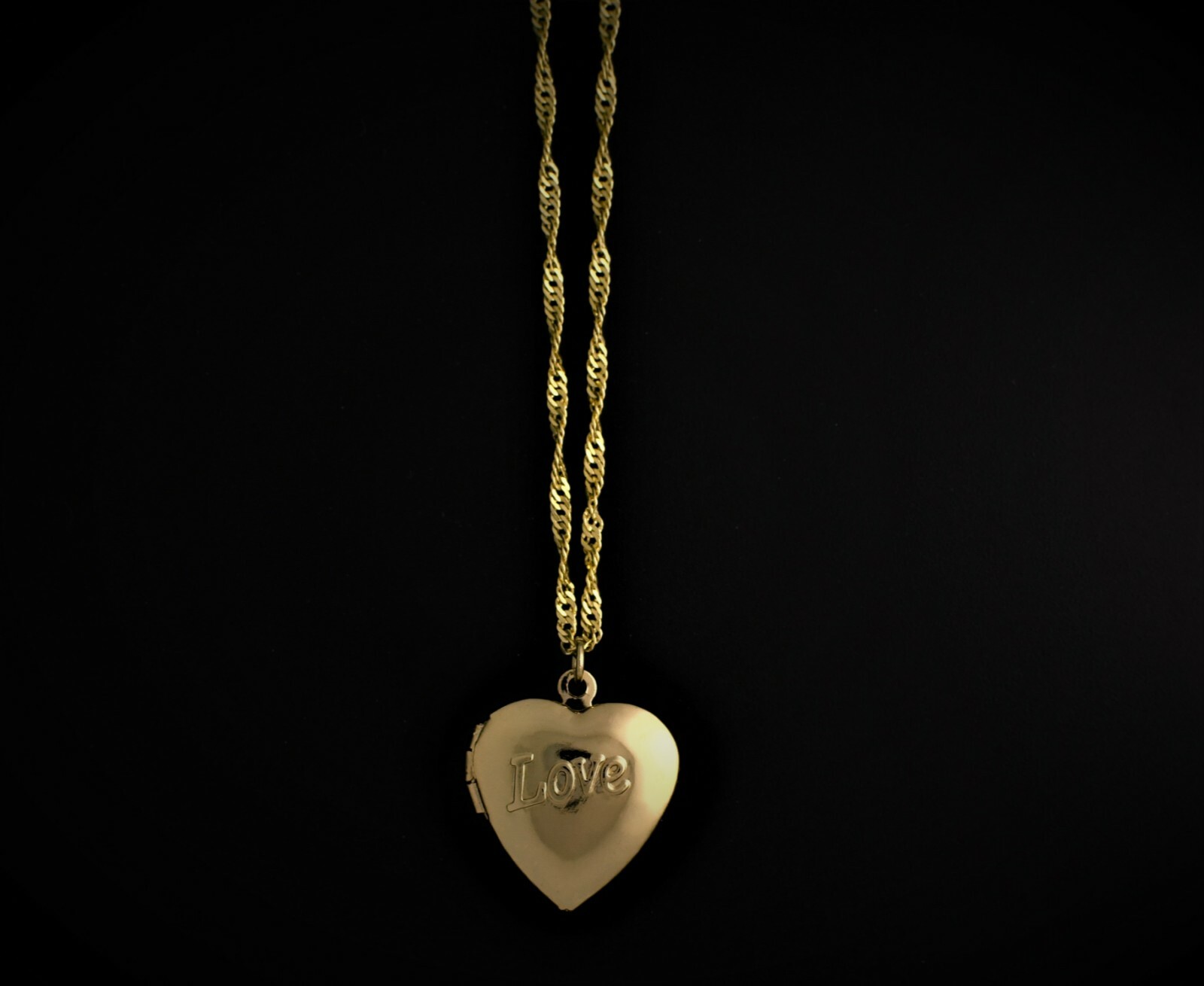 Love NYC Heart Locket Necklace