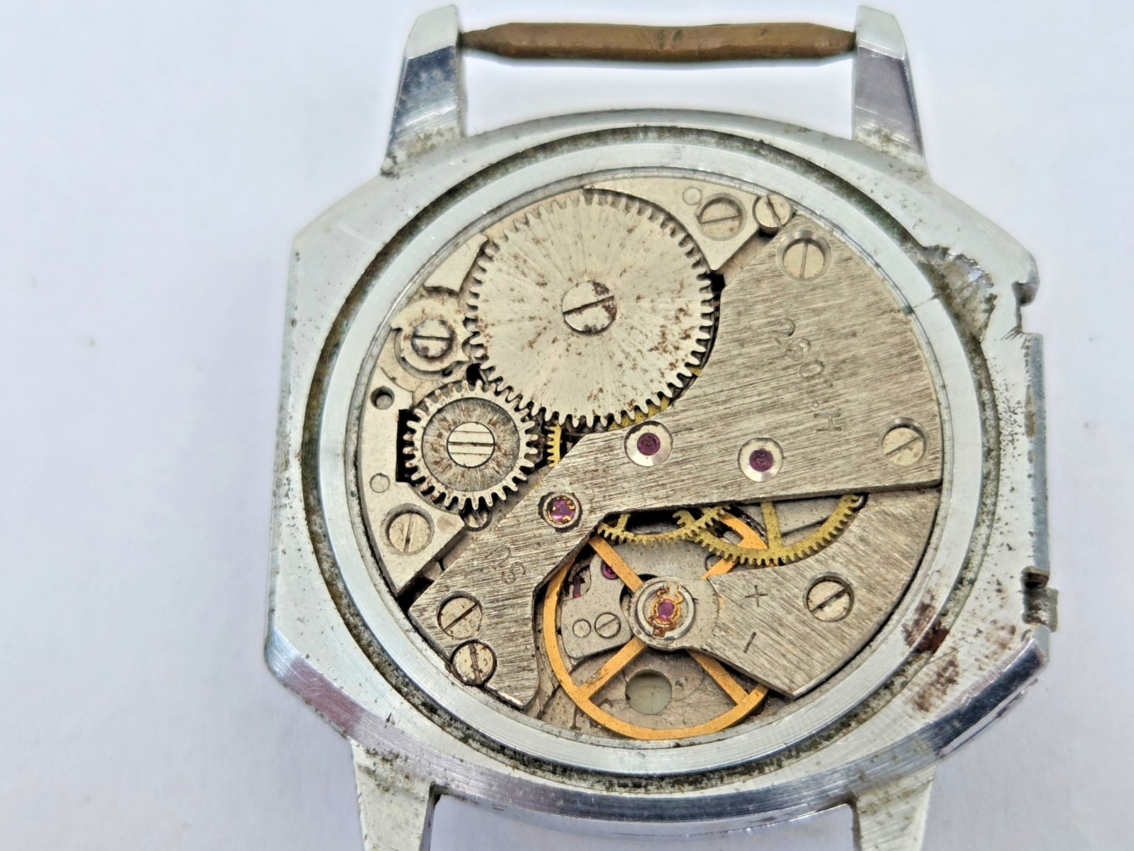 Russian Soviet Watch Raketa Rocket For The Blind Not working for parts US Seller