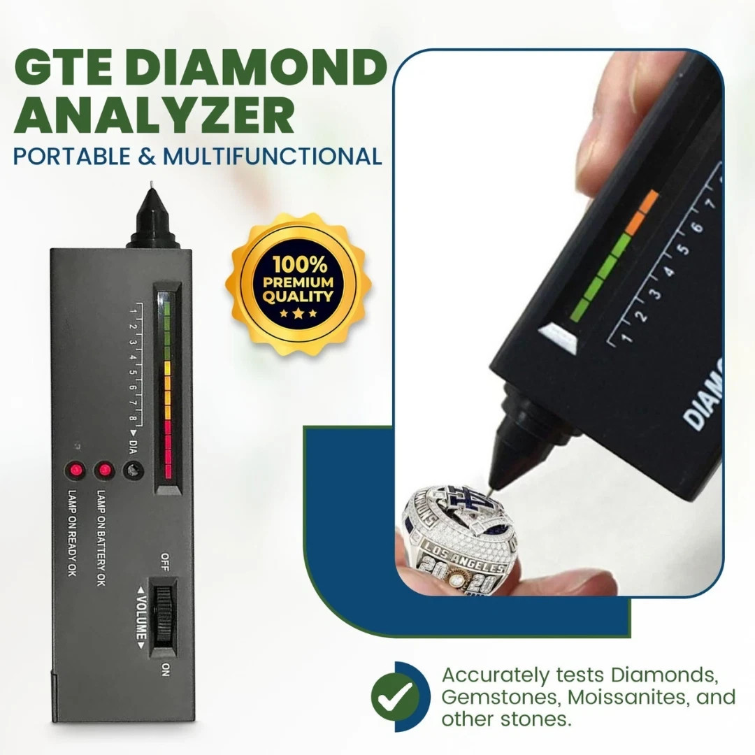 Diamond Gemstone Tester Selector Illuminated Jewelry Testing Tool Pen Portable