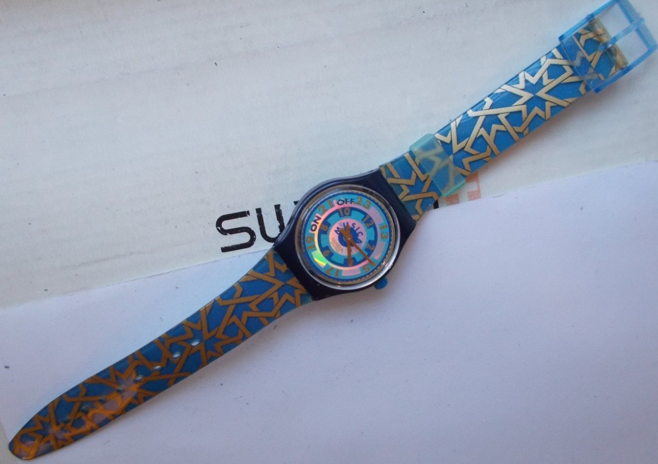 MUSICALL SWATCH ” VARIATION ” ’94 EXCELLENT WOW RARE L@@K