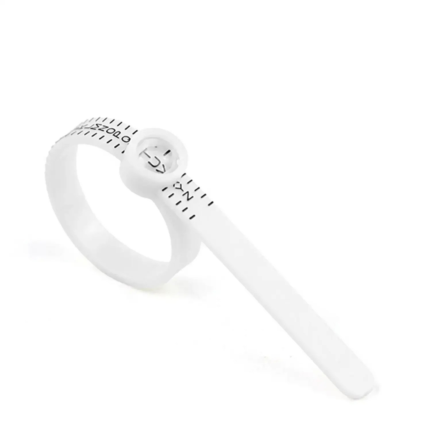 Ring Sizer with Magnifier – US/UK/EU/HK Jewelry Measuring Ruler for Finger
