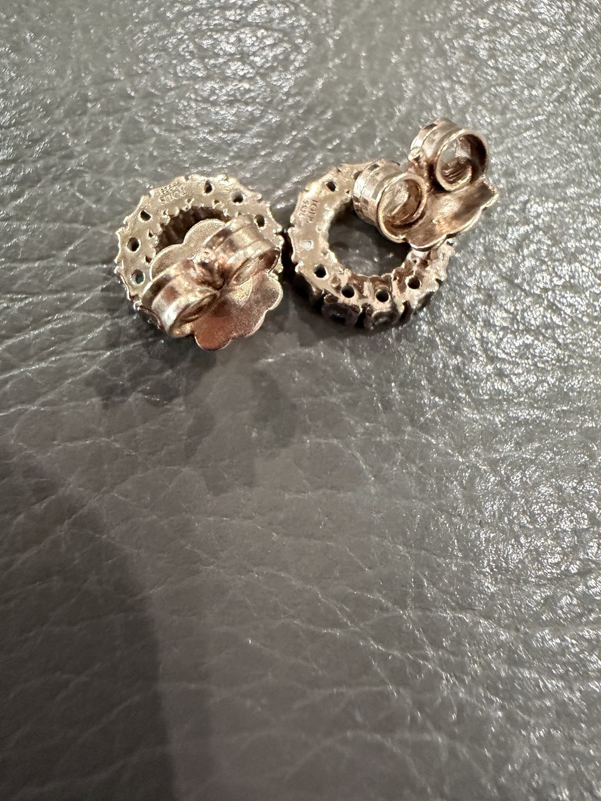 🧡💛💫TOUS Authentic Earrings Sterling Silver 750 Vermeil Gold