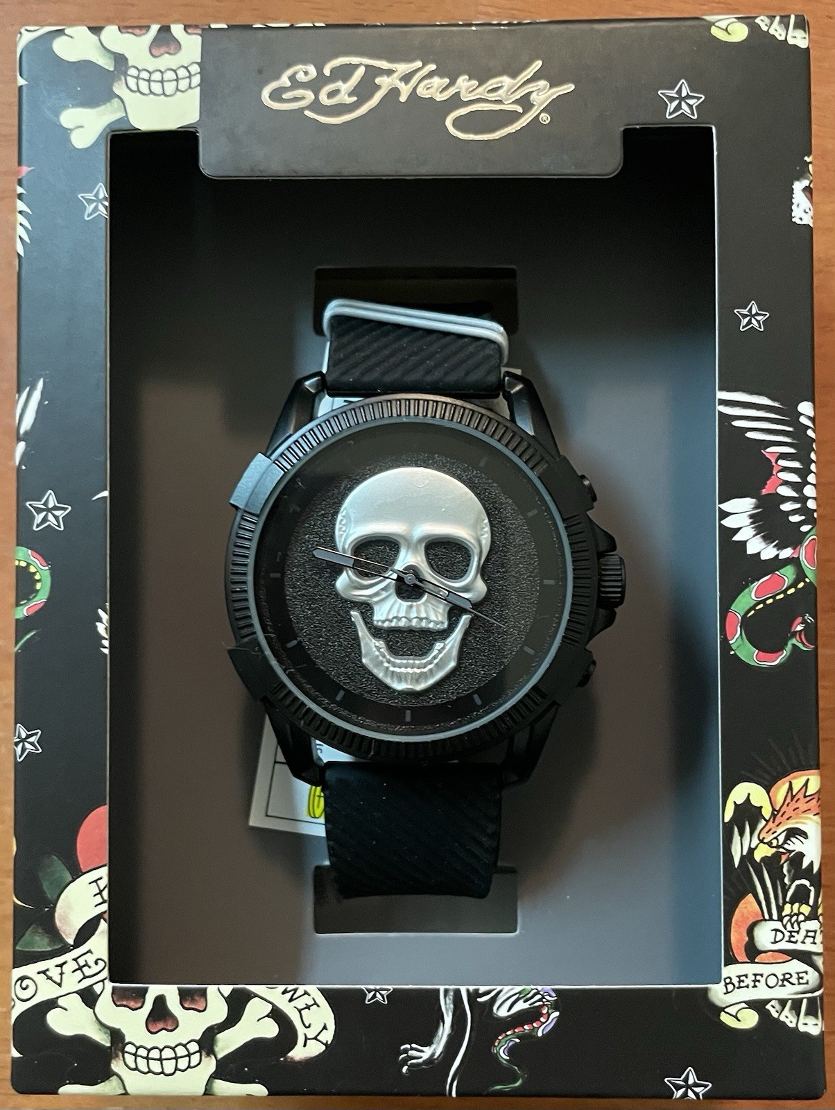 Ed Hardy Male & Female Watch Set
