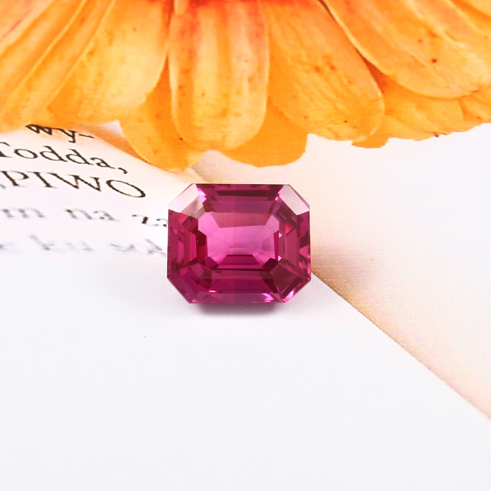 12×10 MM – AAA Quality Natural Ceylon Purple Sapphire Loose Radiant Cut Gemstone
