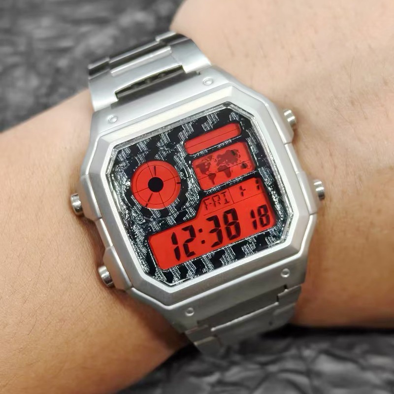 Display screen filter sticker screen color film sticker For Casio AE1200 AE1300