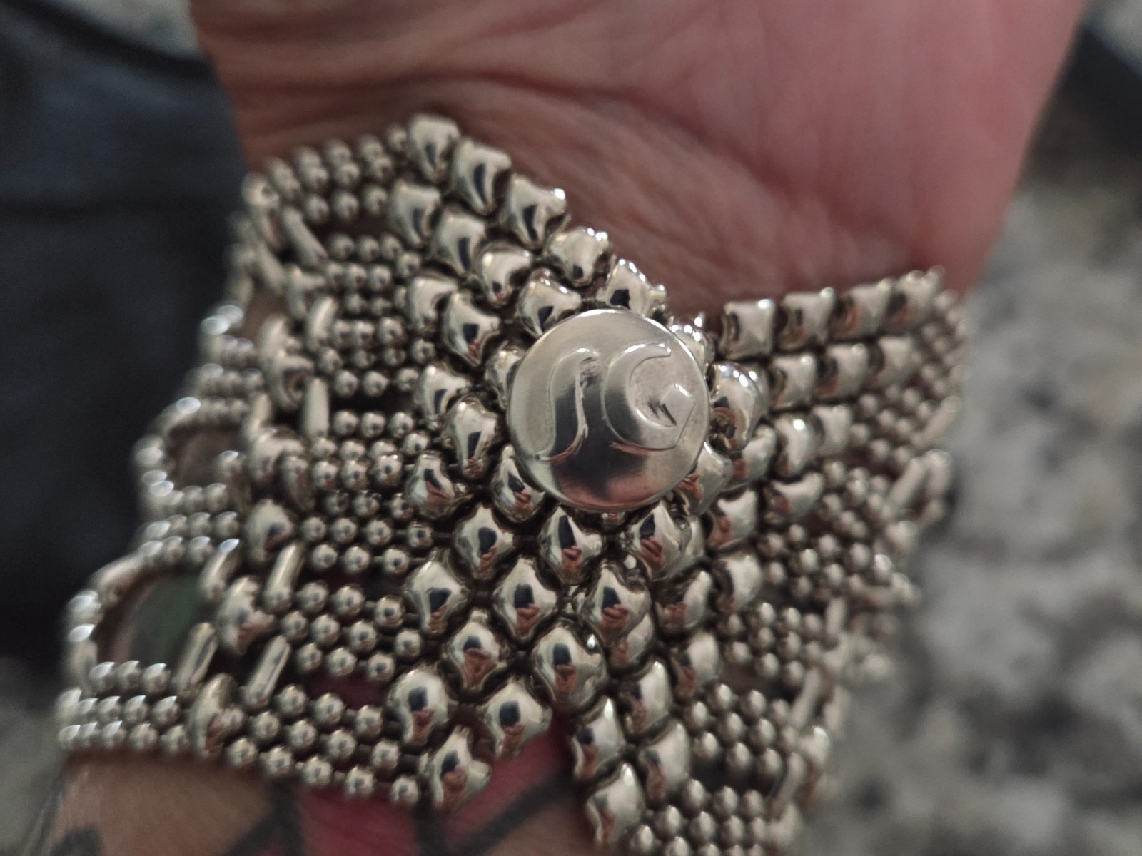 SERGIO GUTIERREZ LIQUID METAL BRACELET