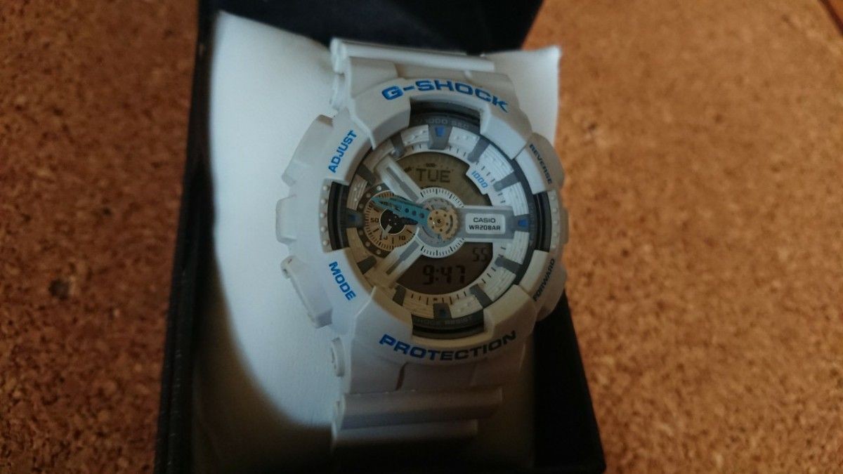 Casio G-SHOCK GA-110SN-7AJF Hyper Colors White Blue Watch