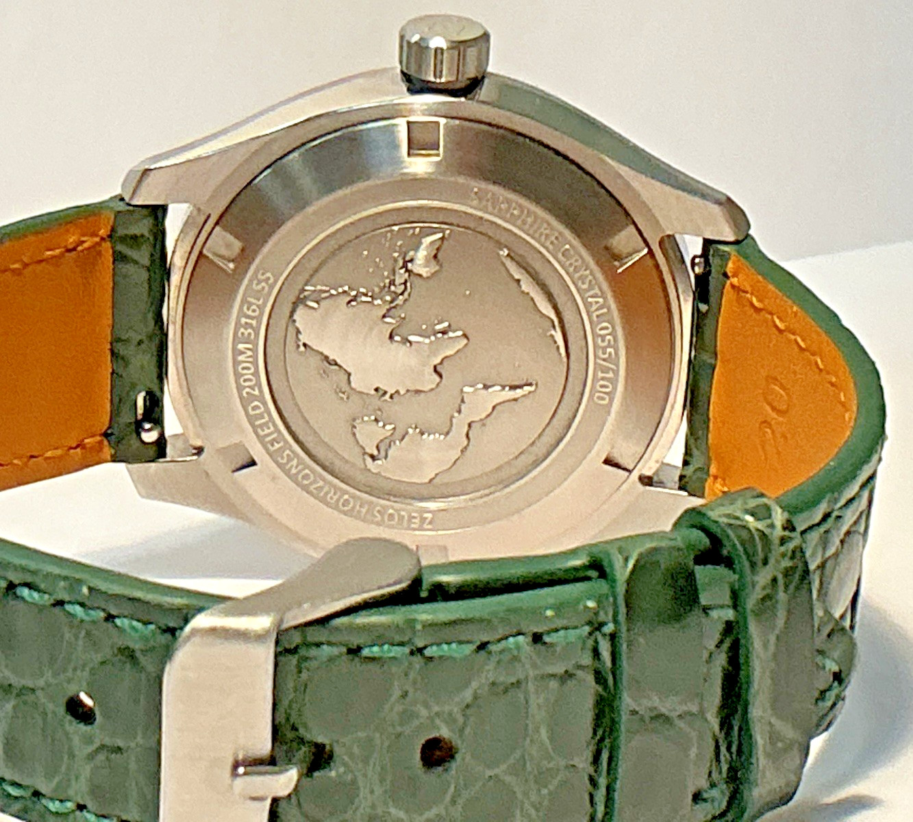 Zelos Horizons Field 39mm Stainless Steel Automatic Field Watch 200M Limited