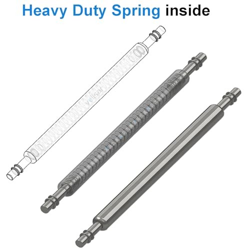 Watch Band Pins Spring Bars Tool Kit, 1.5mm & 1.8mm Thickness | Heavy 18mm