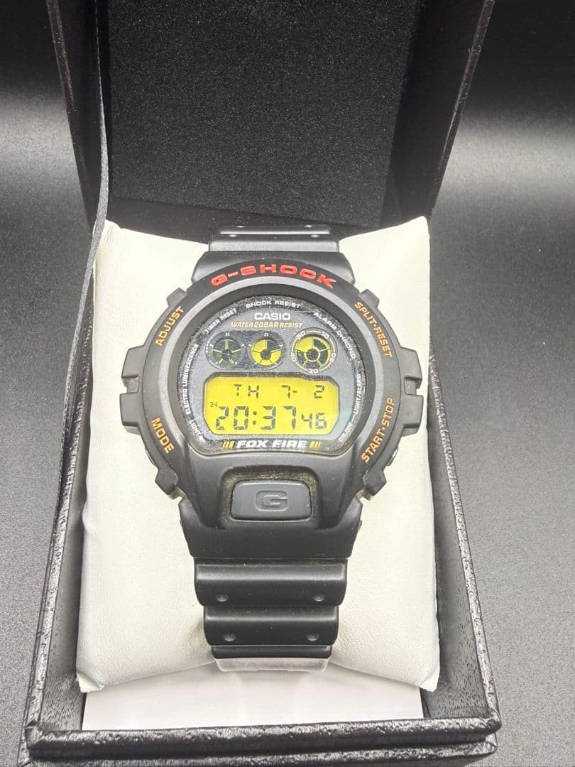 CASIO G-SHOCK FOX FIRE Digital Watch Black