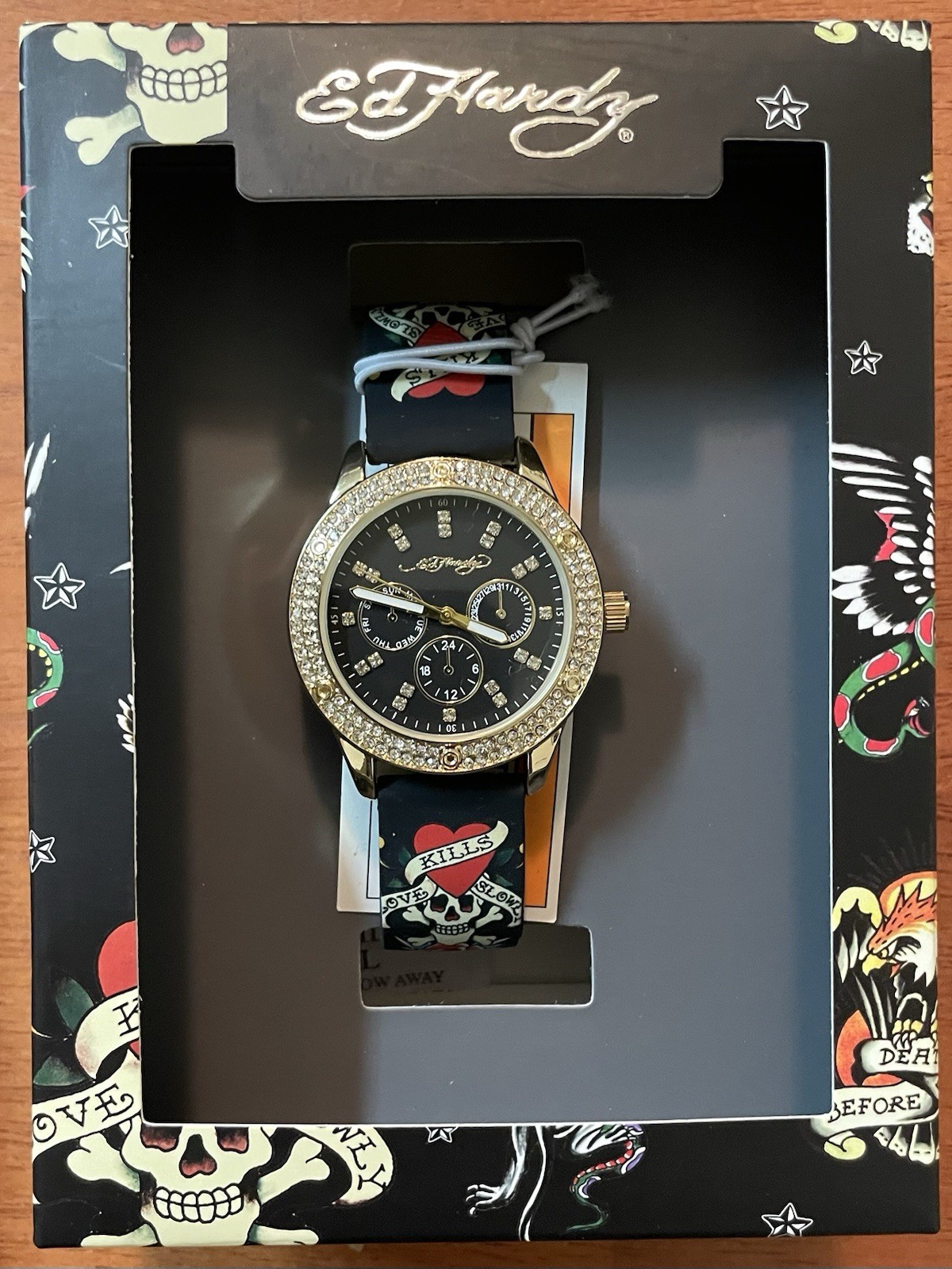 Ed Hardy Male & Female Watch Set