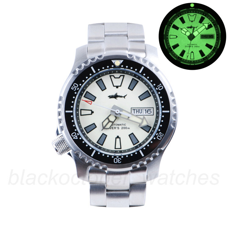 Heimdallr Pro Master FUGU Full Lume NH36A Day Date Dial Automatic Diver Watch C3