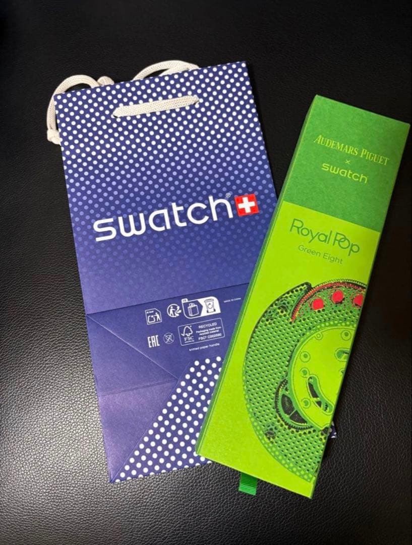 Audemars Piguet x Swatch Royal Pop Green Eight