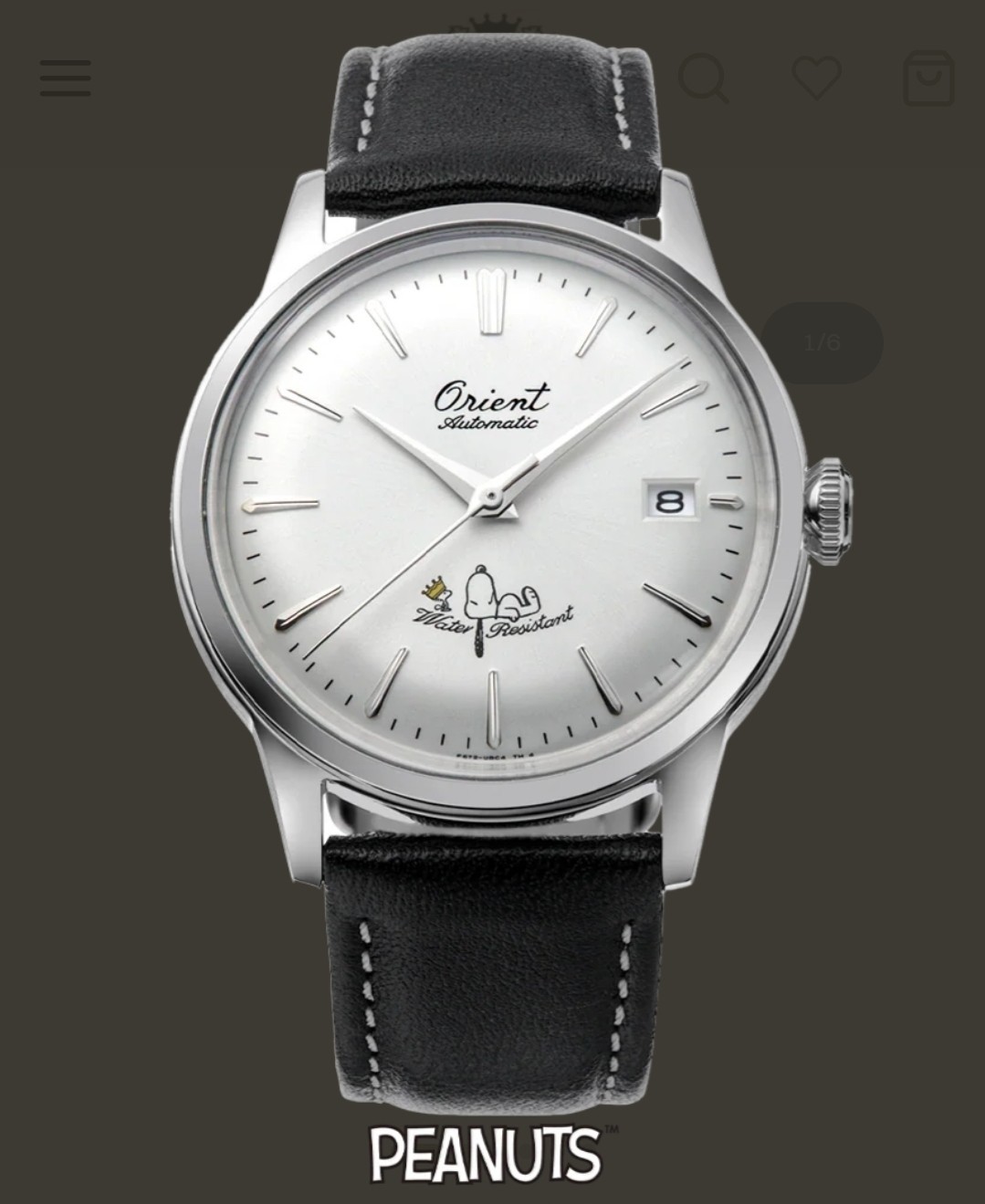 Orient Peanuts 75th Anniversary Limited Edition Bambino