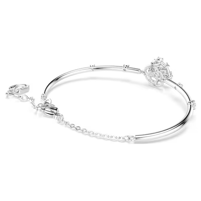 Swarovski Constella bracelet Mixed cut, white, rhodium plated