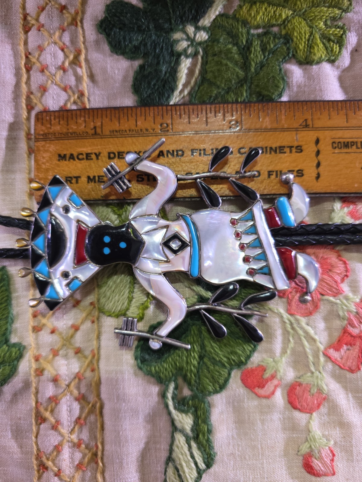Vintage Zuni Bolo Tie