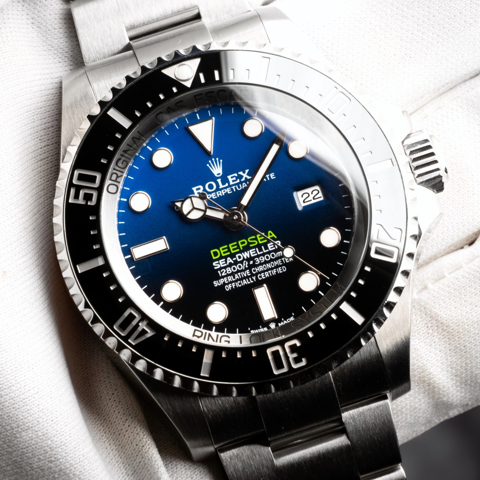 Rolex Sea-Dweller Deepsea JAMES CAMERON 44mm, D-Blue Dial, Full Set 2021