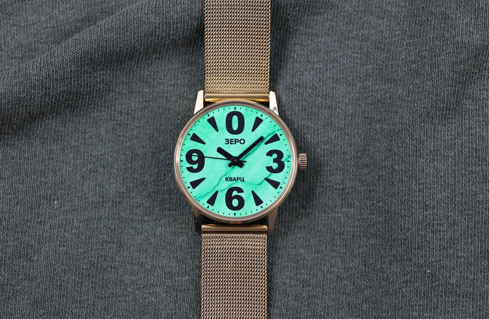 Wristwatches Big Zero, Exclusive watch USSR Quartz watch