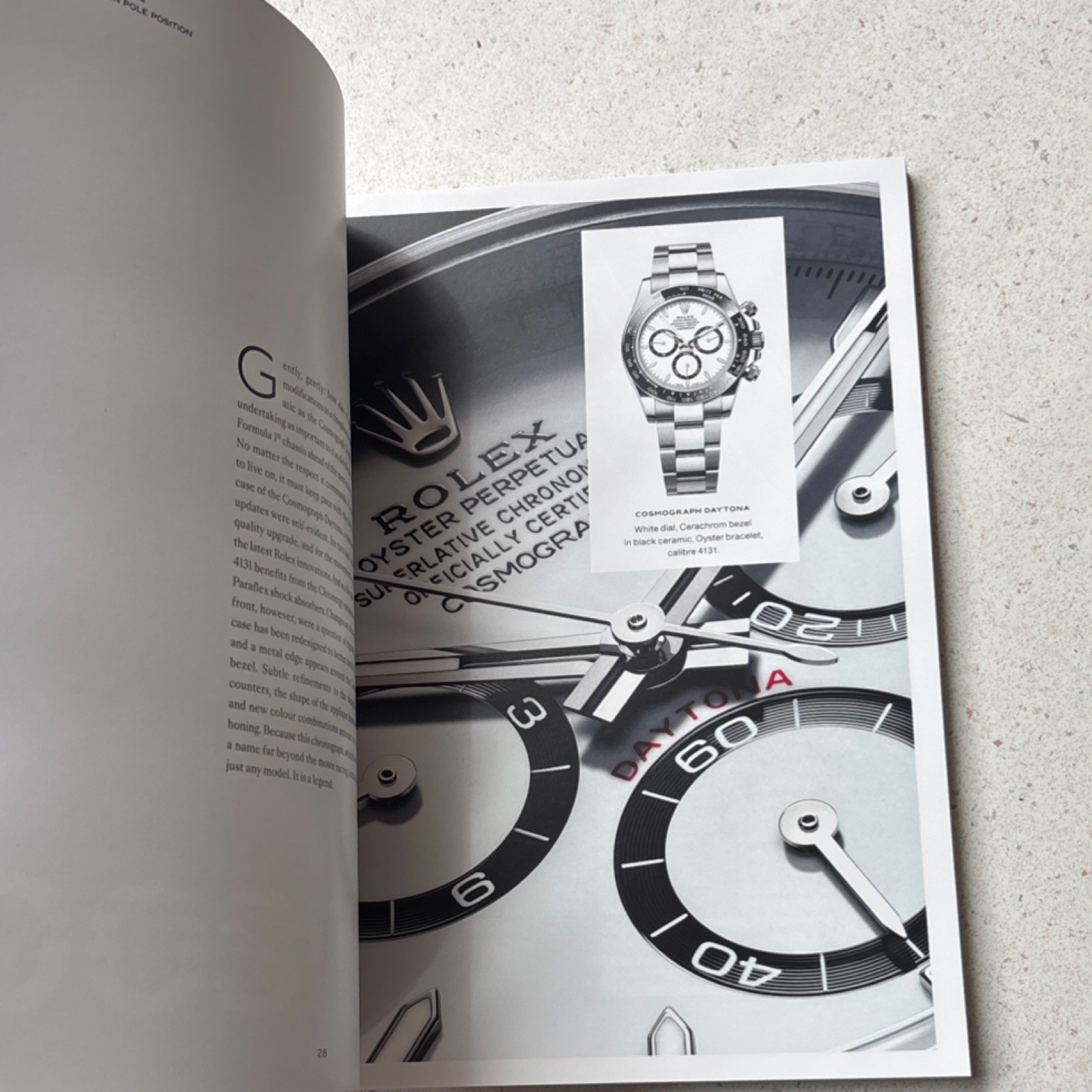 Rolex Cosmograph Daytona Watch Catalog Magazine Issue 11 Daytona Cover 2010-Now