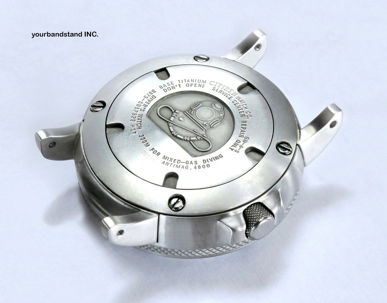Silver brushed Finish adapter Citizen Ecozilla Autozilla Eco Zilla Fits BJ8050