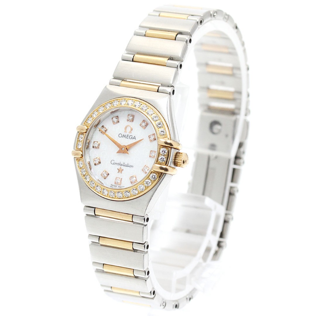 OMEGA 1360.75 Constellation Mini 12P Diamond Bezel Quartz Ladies’ Watch