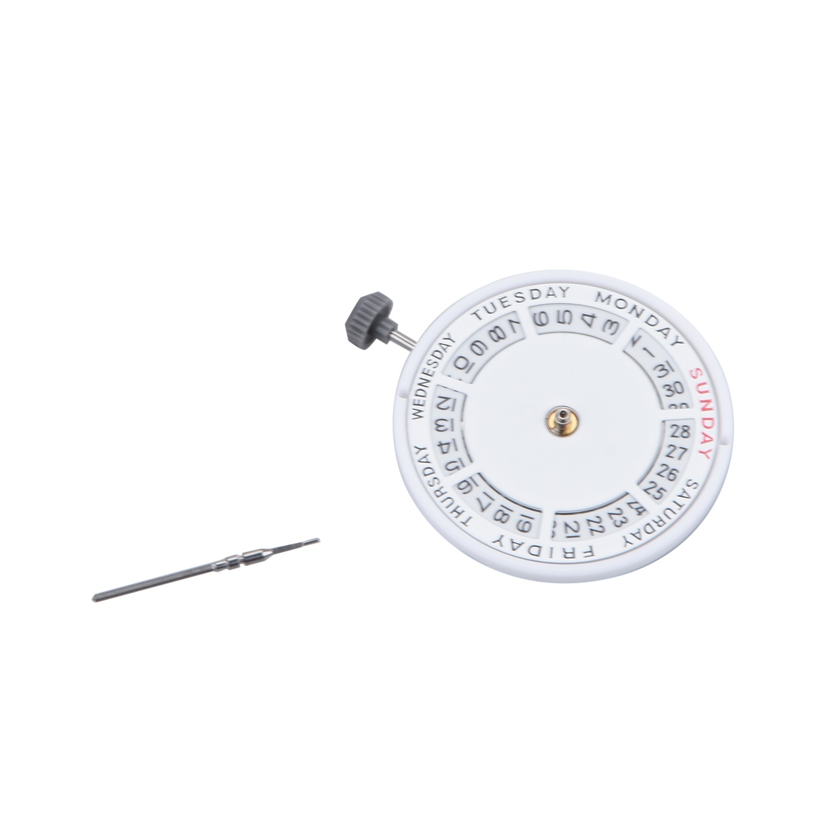 21 Jewels 3 Hands Double Calendar Mechanical Watch Movement For Miyota 8285